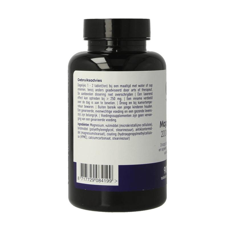 CellCare Mineralen Enkel 90 Tabletten CellCare Magnesium 200mg elementair 90 Tabletten