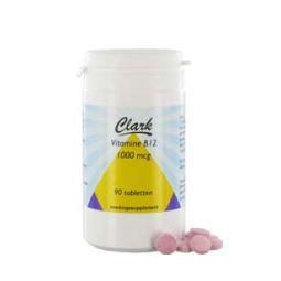 Clark Vitamine Enkel 90.00 Tabletten Clark Vitamine B12 1000mcg 90.00 Tabletten