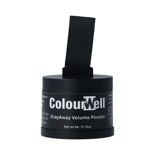 Colourwell Haarstyling 4.00 Gram Colourwell ColourWell GreyAway Volume Powder Dark Brown 4.00 Gram