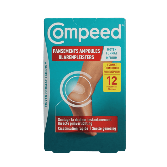 Compeed Voetverzorging 12.00 Stuks Compeed Blarenpleister medium 12.00 Stuks