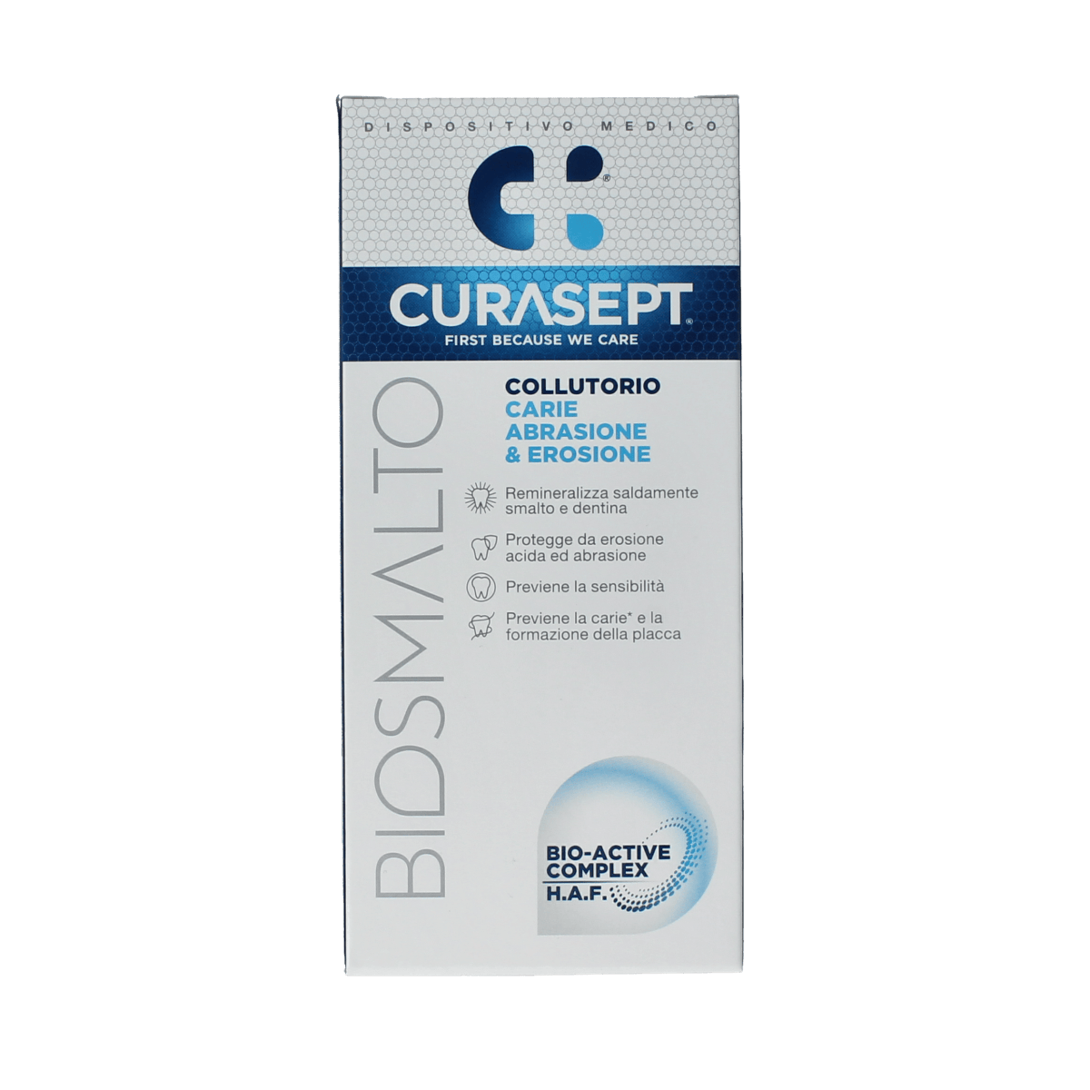 Curasept Mondspoelmiddelen 300.00 Milliliter Curasept Biosmalto mondspoeling caries erosie en slijtage 300.00 Milliliter