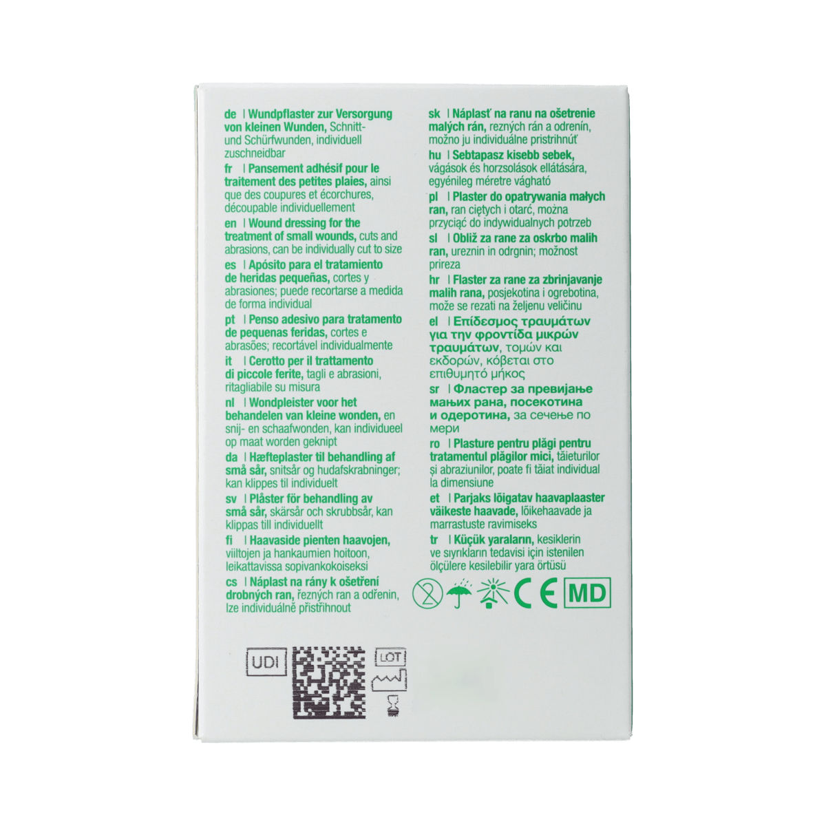 Curasept Pleisters en Tape 10.00 Stuks Curasept Sensitive wondsnelverband 10cm x 6cm 10.00 Stuks
