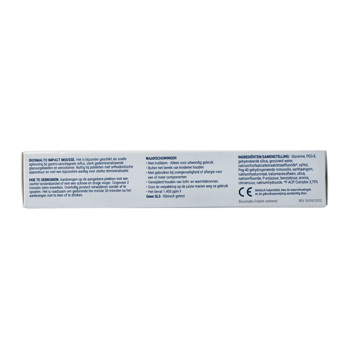 Curasept Tandpasta 50.00 Milliliter Curasept Biosmalto mousse caries 50.00 Milliliter