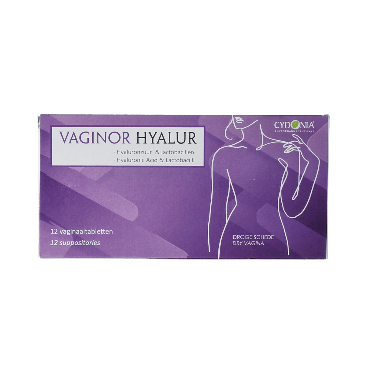Cydonia Intiem en Hygiëne 12.00 Tabletten Cydonia Vaginor hyalur vaginaaltabletten 12.00 Tabletten