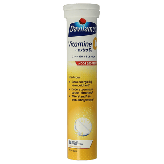 Davitamon Vitamine Multi 15 Bruistabletten Davitamon Vitamine C & D3 bruistabletten 15 Bruistabletten