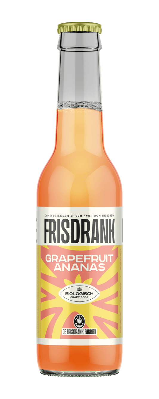 De Frisdrank Fabriek Dranken en Sappen 275.00 Milliliter De Frisdrank Fabriek  Koolzuurhoudende frisdrank grapefruit ananas bio 275.00 Milliliter