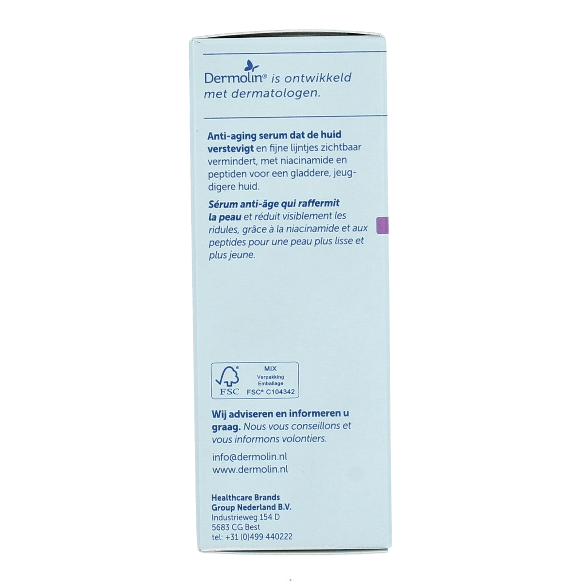 Dermolin Gezichtsverzorging 30.00 Milliliter Dermolin Serum anti-aging met pipet 30.00 Milliliter