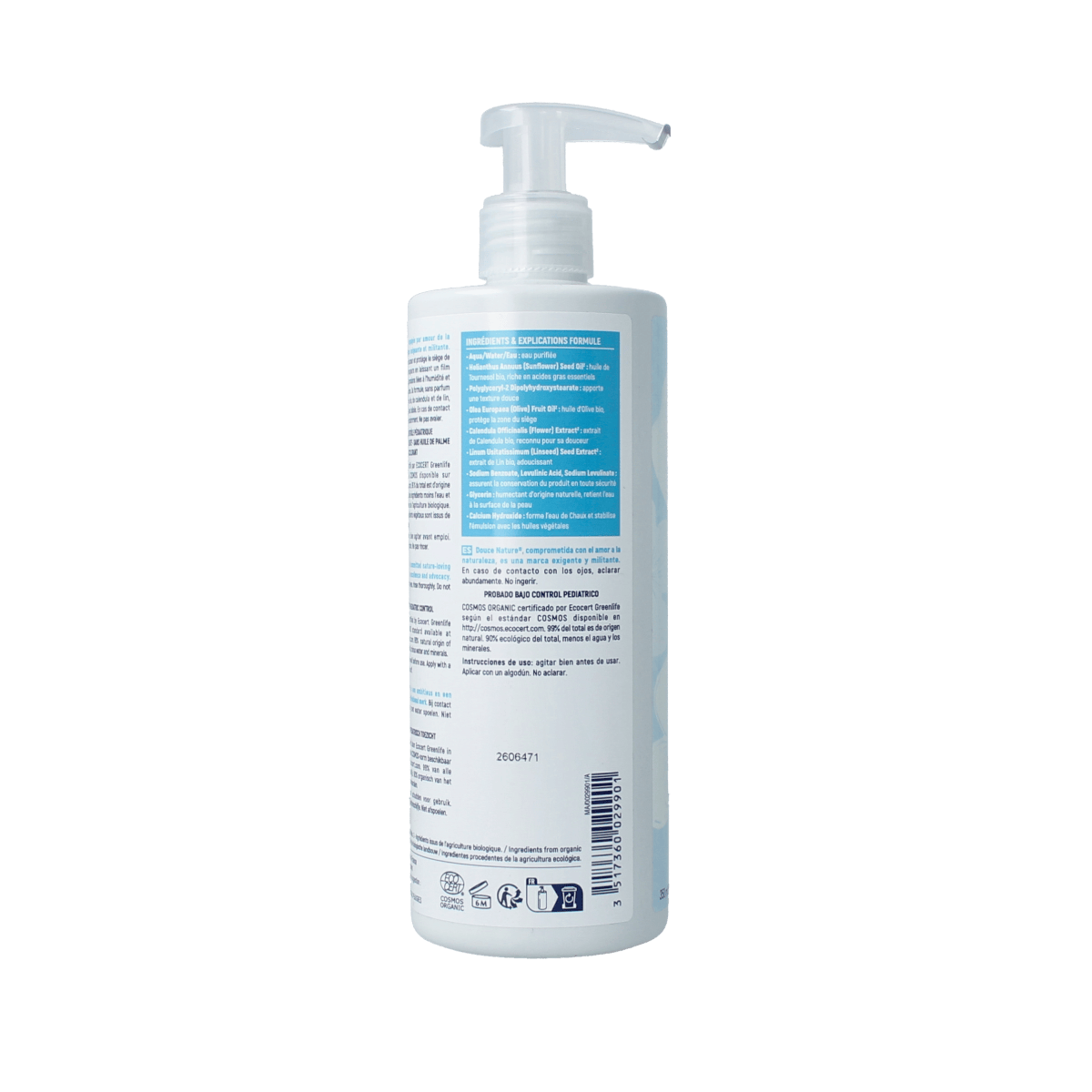 Douce Nature Baby en Peuter Verzorging 350.00 Milliliter Douce Nature Baby liniment luierwisselcreme bio 350.00 Milliliter