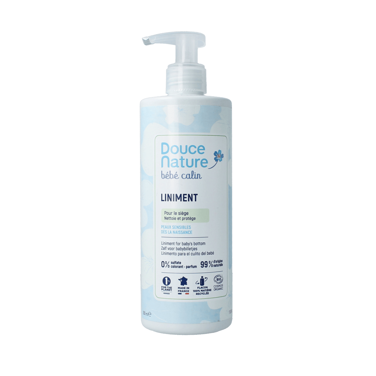 Douce Nature Baby en Peuter Verzorging 350.00 Milliliter Douce Nature Baby liniment luierwisselcreme bio 350.00 Milliliter