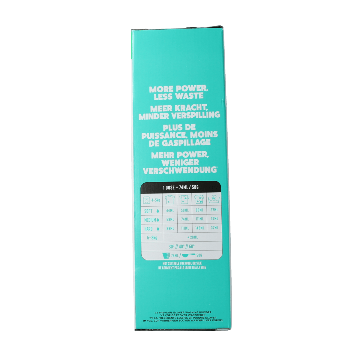 Ecover Wasmiddelen 4000.00 Gram Ecover Waspoeder universal 4000.00 Gram