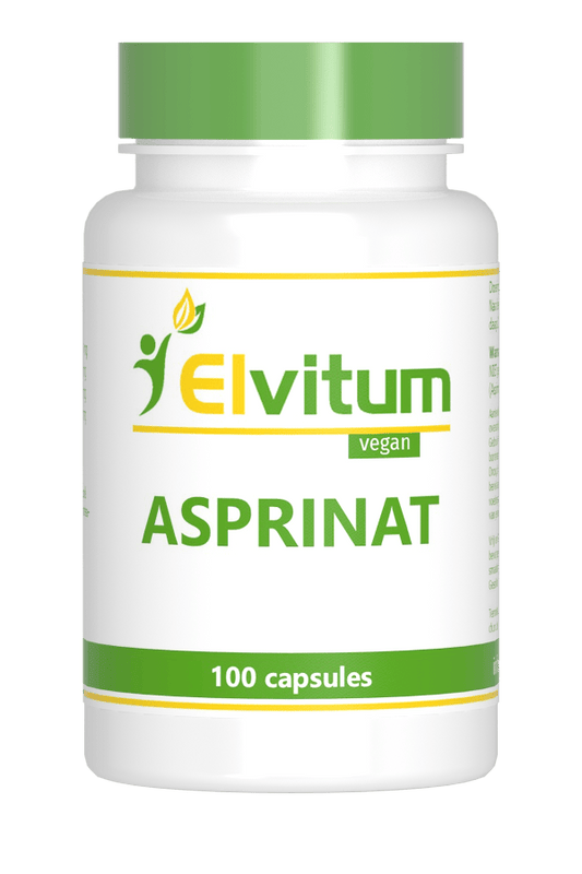 Elvitum Kruidenpreparaten 100 Vegetarische capsules Elvitum  Asprinat 100 Vegetarische capsules