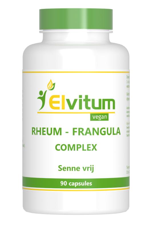 Elvitum Kruidenpreparaten 90 Vegetarische capsules Elvitum  Rheum frangula complex 90 Vegetarische capsules