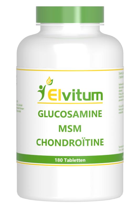 Elvitum Mineralen Multi 180 Tabletten Elvitum  Glucosamine MSM chondroitine 180 Tabletten