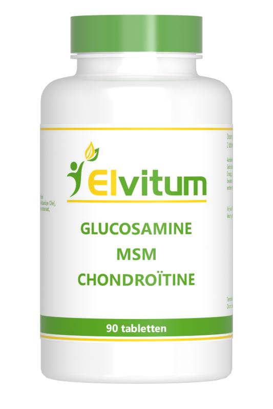 Elvitum Mineralen Multi 90 Tabletten Elvitum  Glucosamine MSM chondroitine 90 Tabletten
