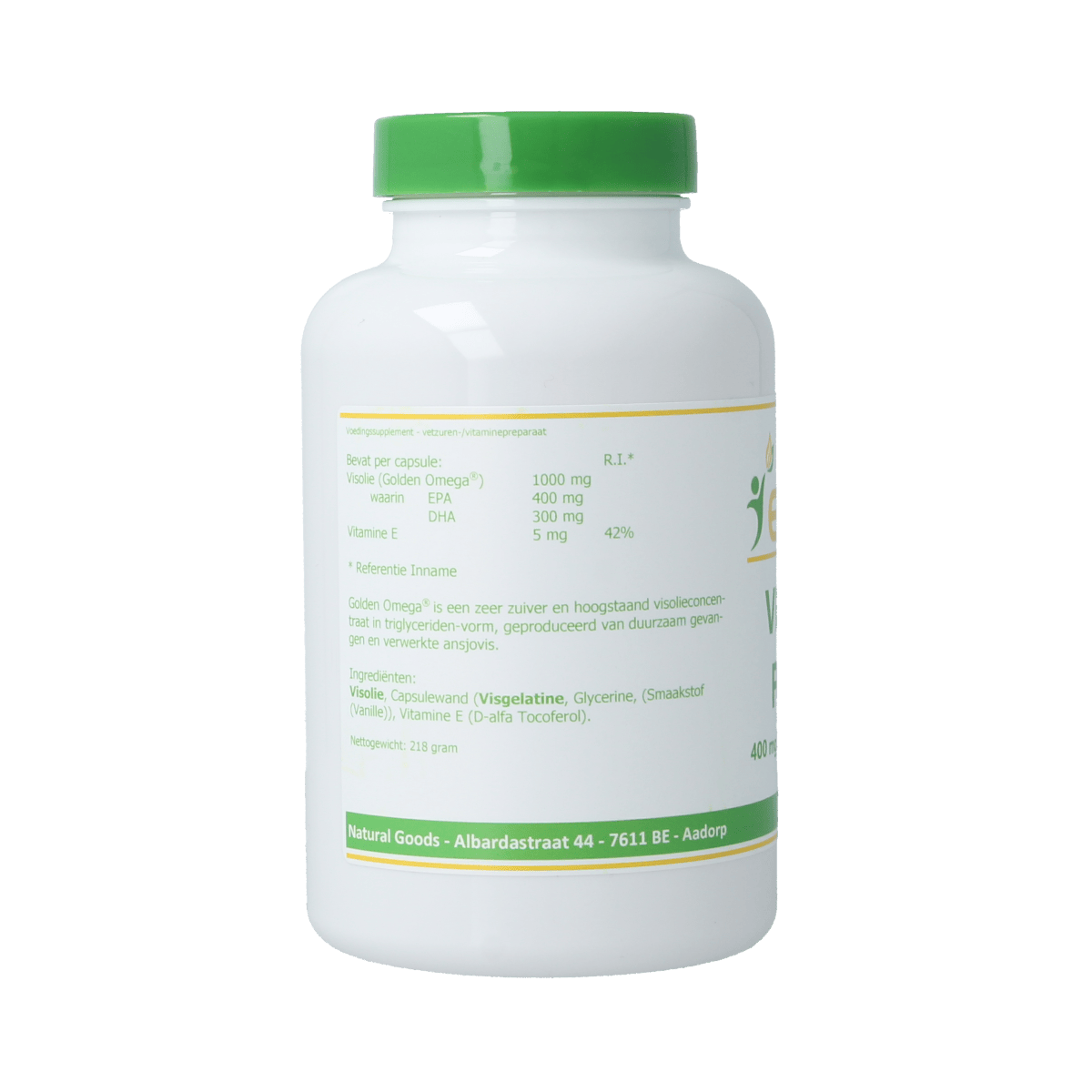 Elvitum Vetzuren 150.00 Softgels Elvitum  Visolie Forte 400 EPA/300 DHA 150.00 Softgels
