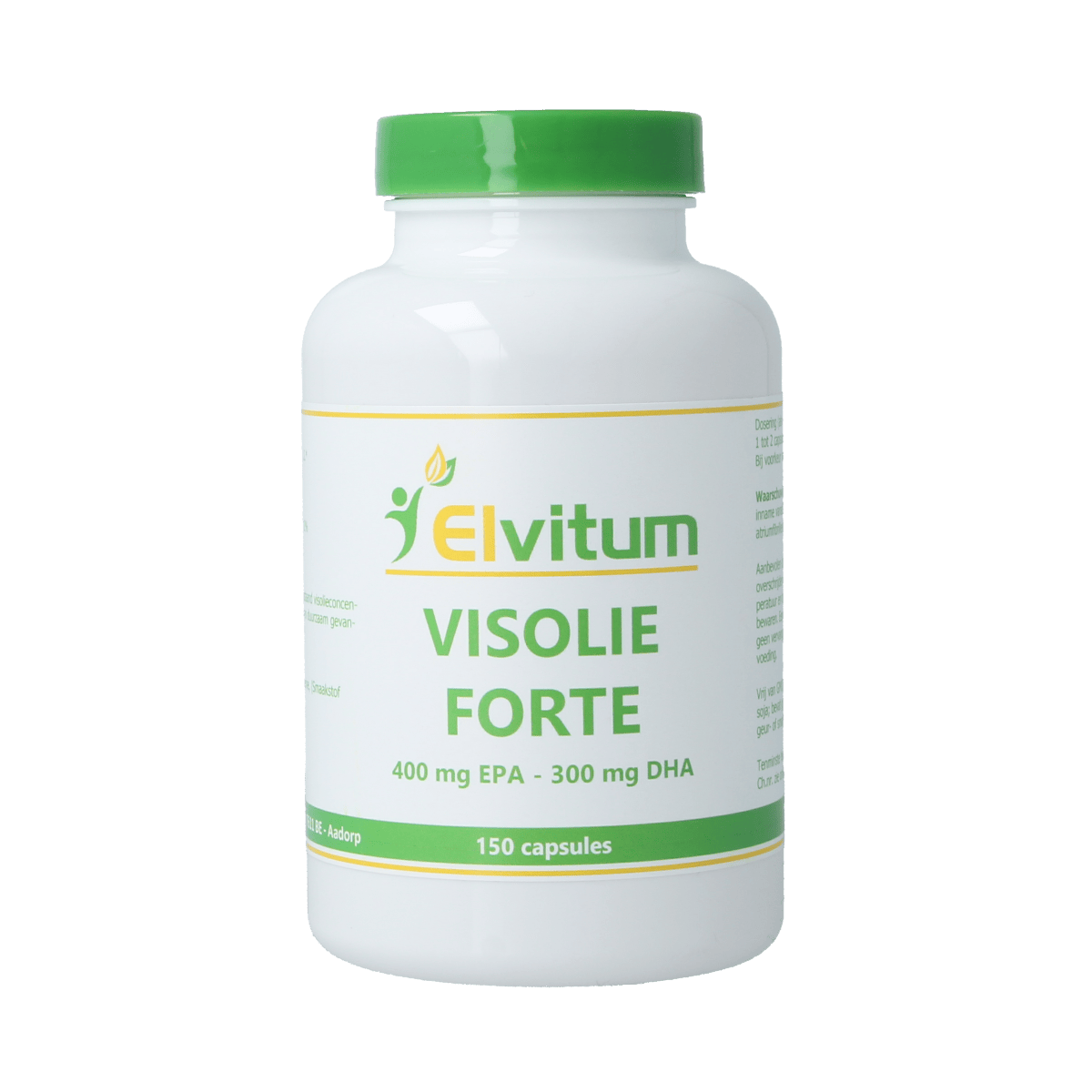 Elvitum Vetzuren 150.00 Softgels Elvitum  Visolie Forte 400 EPA/300 DHA 150.00 Softgels
