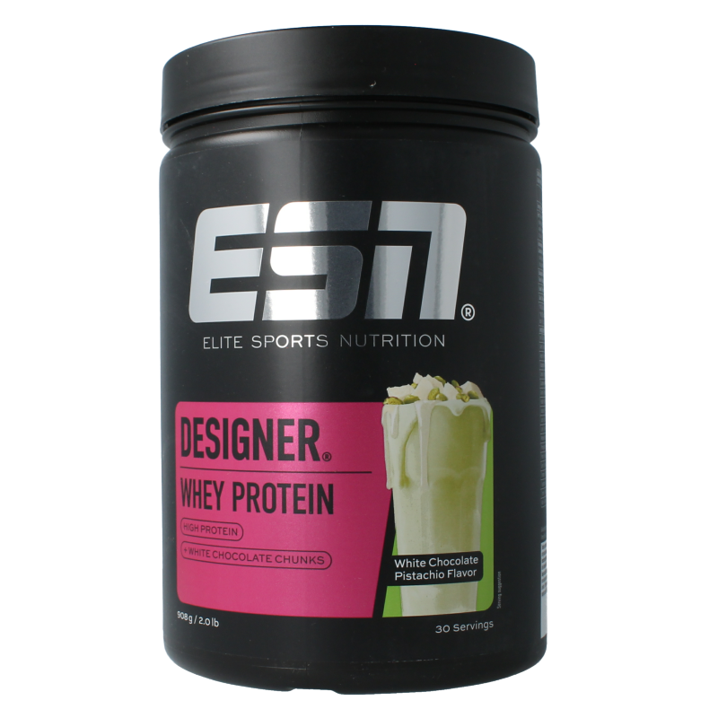ESN Aminozuren 908 Gram ESN Designer whey protein white chocolate pistache 908 Gram