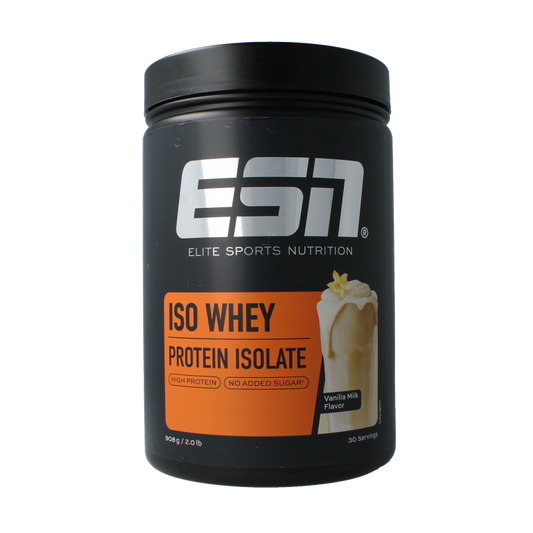 ESN Sportvoeding 908 Gram ESN Iso whey protein vanilla milk 908 Gram