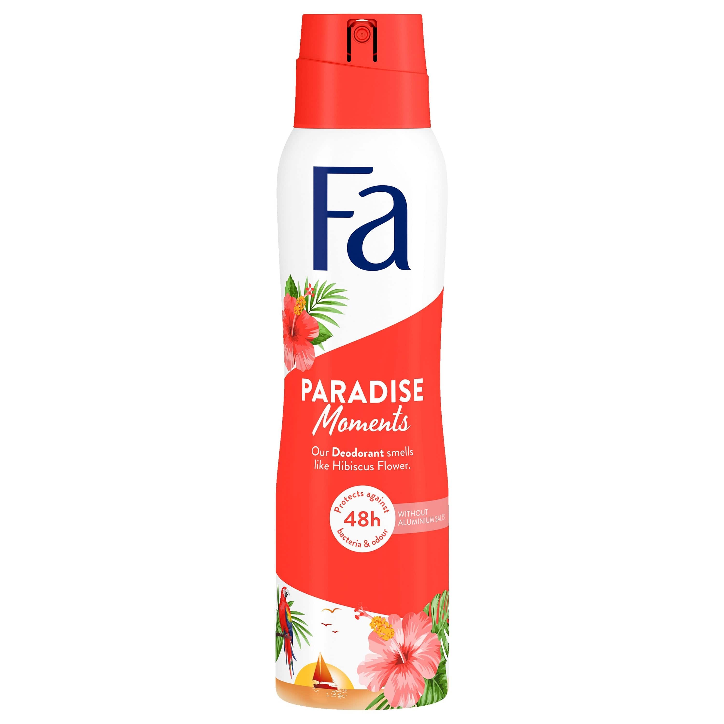 FA Deodorant 150 Milliliter FA Deodorant spray paradise moments 150 Milliliter