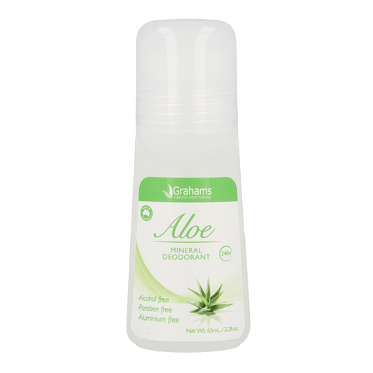 Grahams Deodorant 65 Milliliter Grahams Deodorant mineral aloe 65 Milliliter