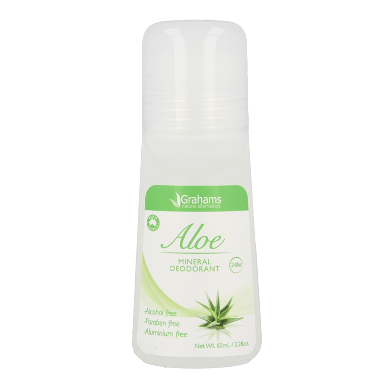 Grahams Deodorant 65 Milliliter Grahams Deodorant mineral aloe 65 Milliliter