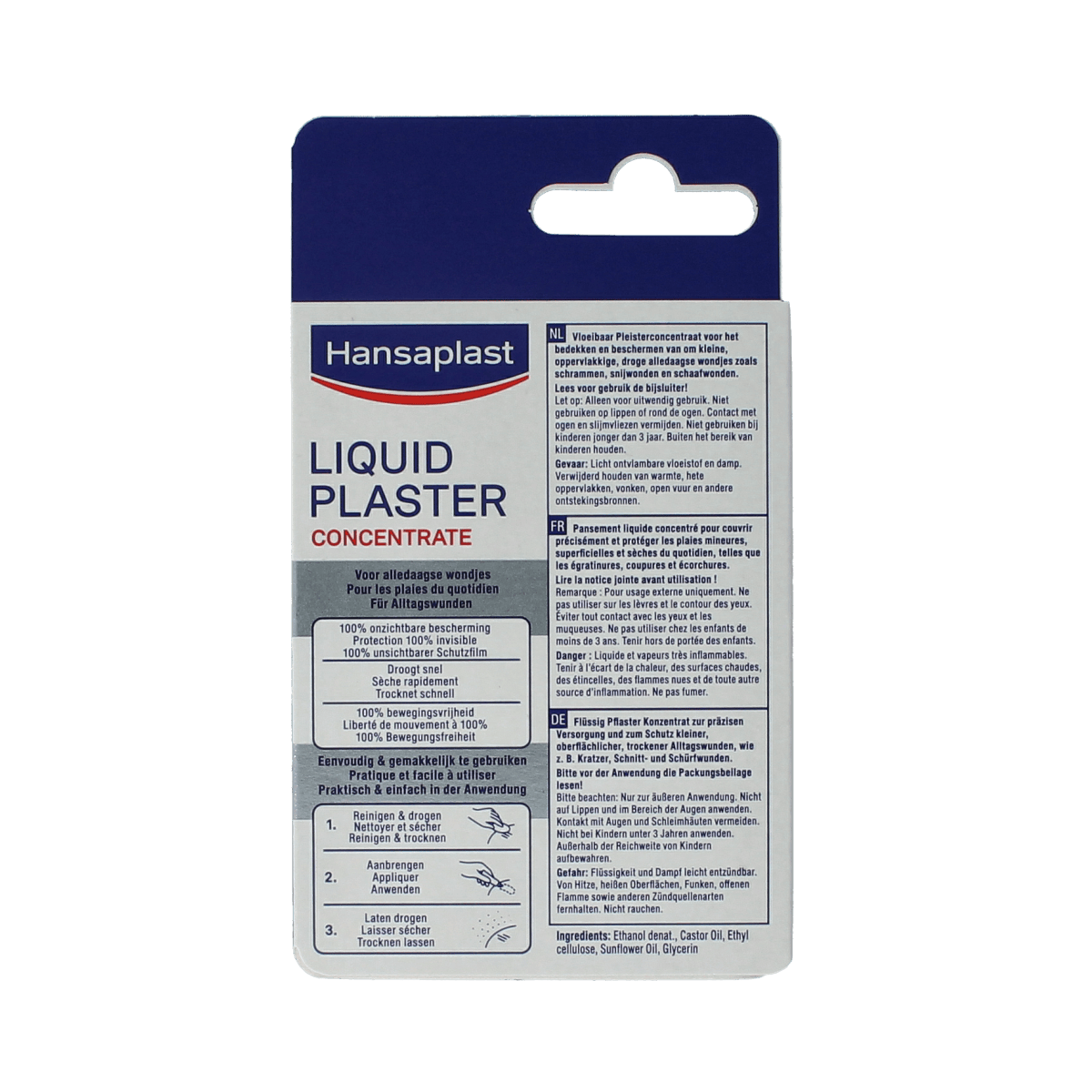 Hansaplast Pleisters en Tape 10.00 Milliliter Hansaplast Second skin liquid plaster 10.00 Milliliter