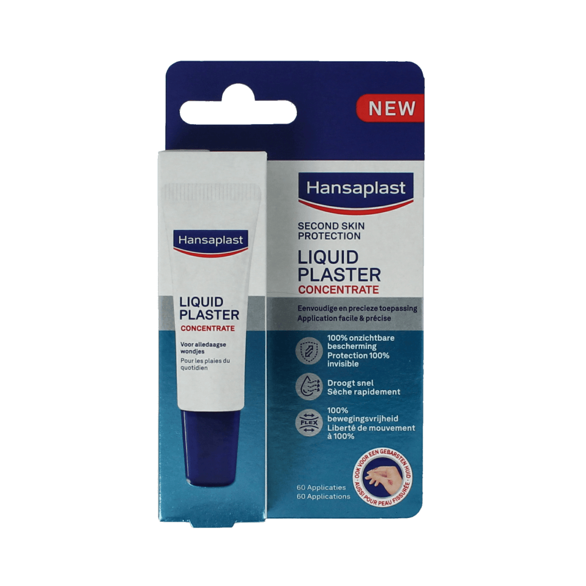 Hansaplast Pleisters en Tape 10.00 Milliliter Hansaplast Second skin liquid plaster 10.00 Milliliter