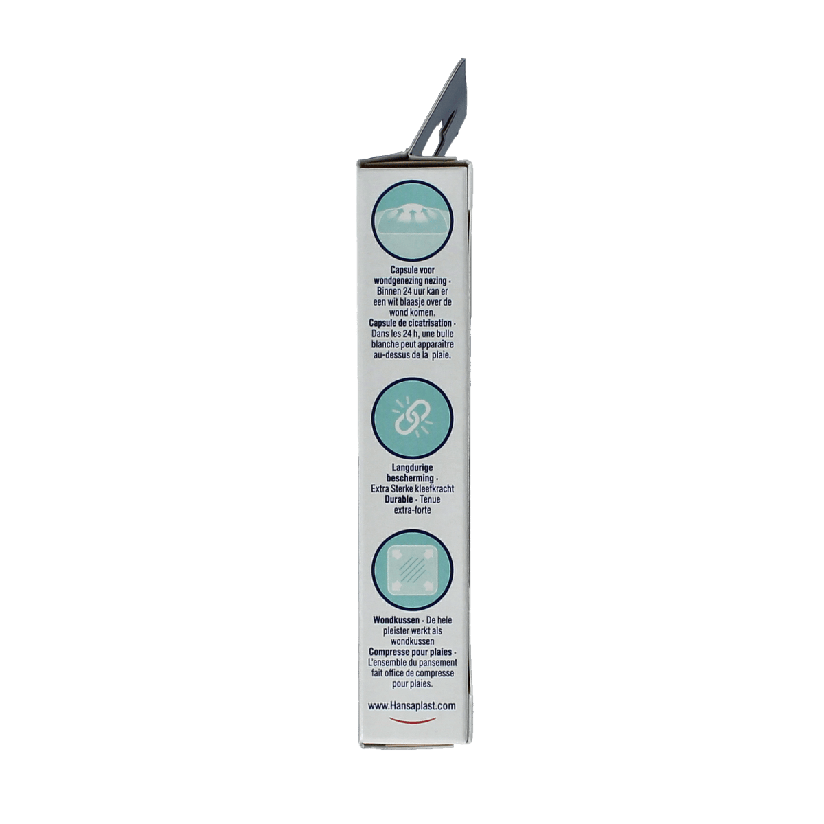 Hansaplast Pleisters en Tape 10.00 Stuks Hansaplast Second skin protection hydrocolloid S 10.00 Stuks