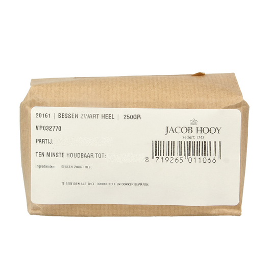 Jacob Hooy Kruiden, Zouten en Maaltijdmixen 250 Gram Jacob Hooy Bessen zwart 250 Gram