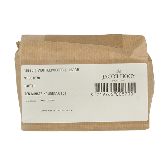 Jacob Hooy Kruiden, Zouten en Maaltijdmixen 250 Gram Jacob Hooy Wortelpoeder 250 Gram