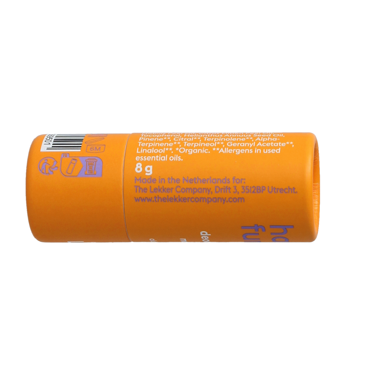 Lekker Company Deodorant 8.00 Gram Lekker Company Deodorant travel have fun 8.00 Gram