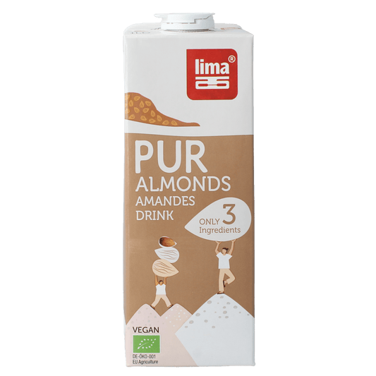 Lima Dranken en Sappen 1.00 Liter Lima Pur almond drink bio 1.00 Liter