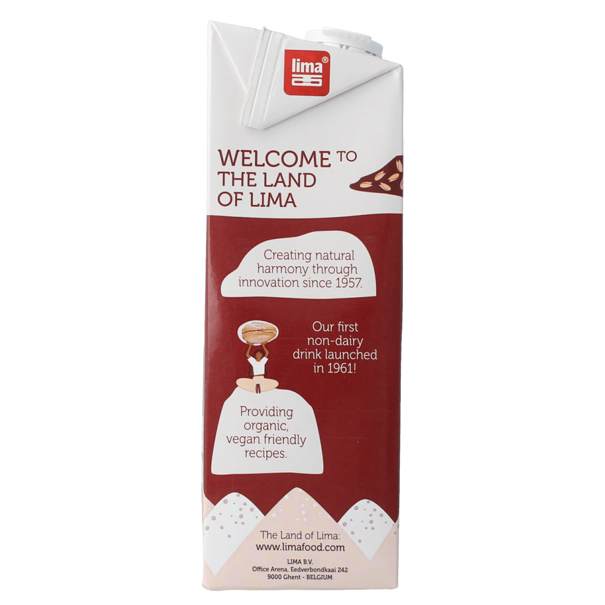 Lima Dranken en Sappen 1.00 Liter Lima Pur oat drink bio 1.00 Liter