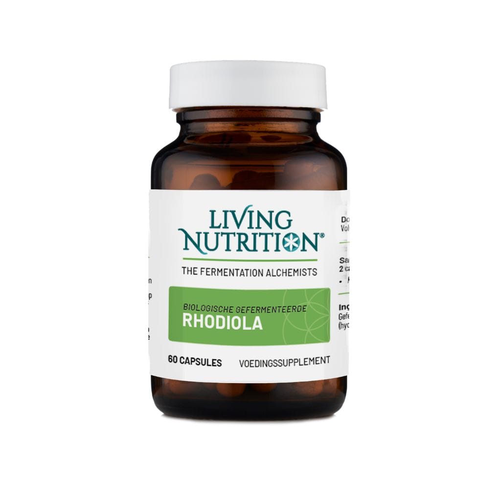 Living Nutrition Kruidenpreparaten 60.00 Capsules Living Nutrition Rhodiola bio 60.00 Capsules