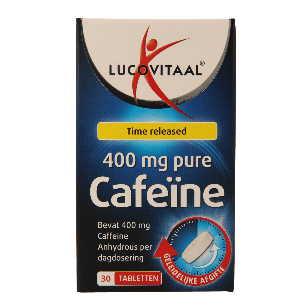 Lucovitaal Kruidenpreparaten 30.00 Tabletten Lucovitaal Pure cafeine 30.00 Tabletten