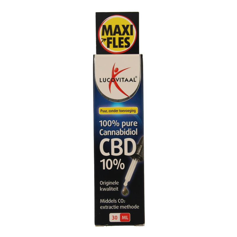 Lucovitaal Kruidenpreparaten 30 Milliliter Lucovitaal CBD olie 10% 30 Milliliter