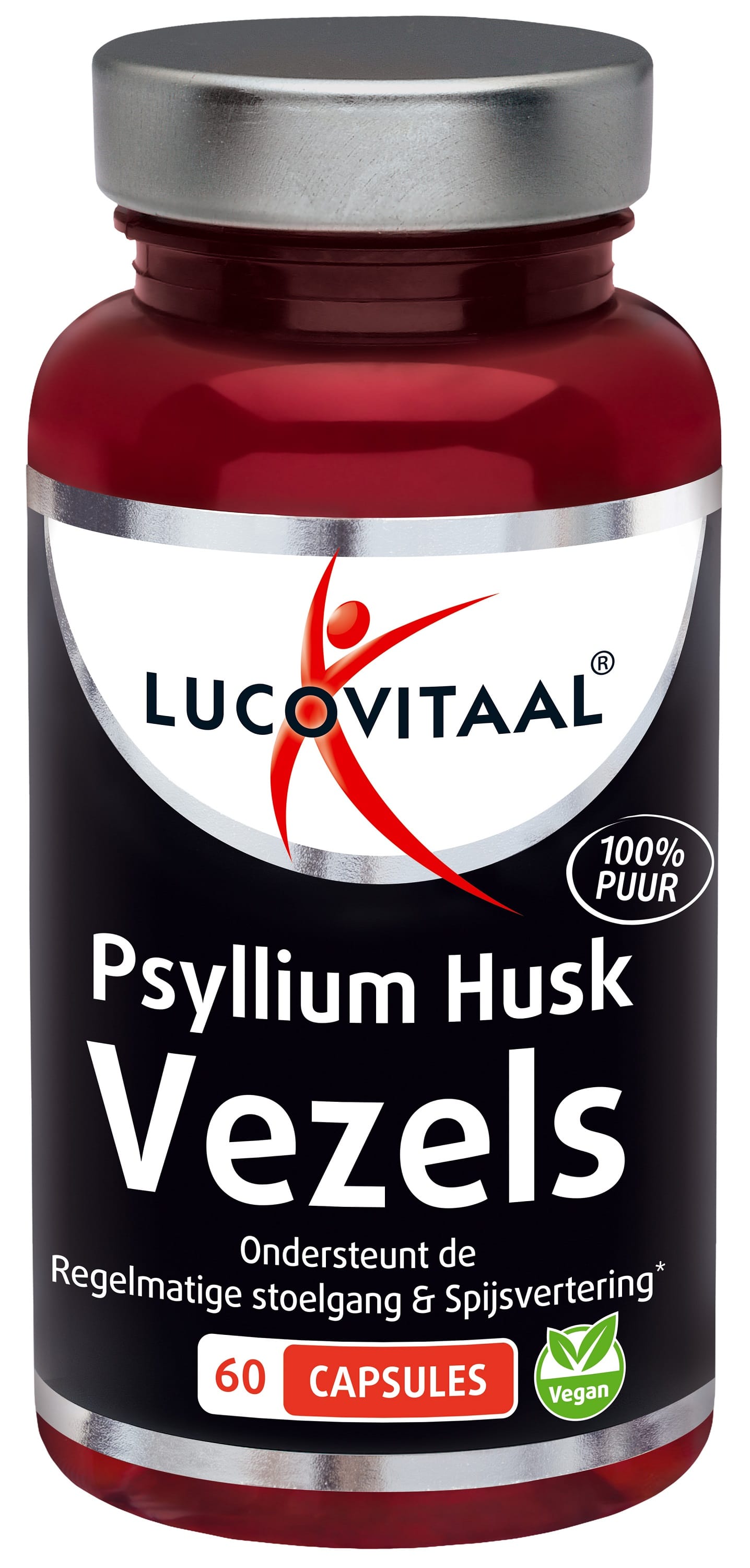 Lucovitaal Kruidenpreparaten 60.00 Capsules Lucovitaal Psyllium husk vezels 60.00 Capsules