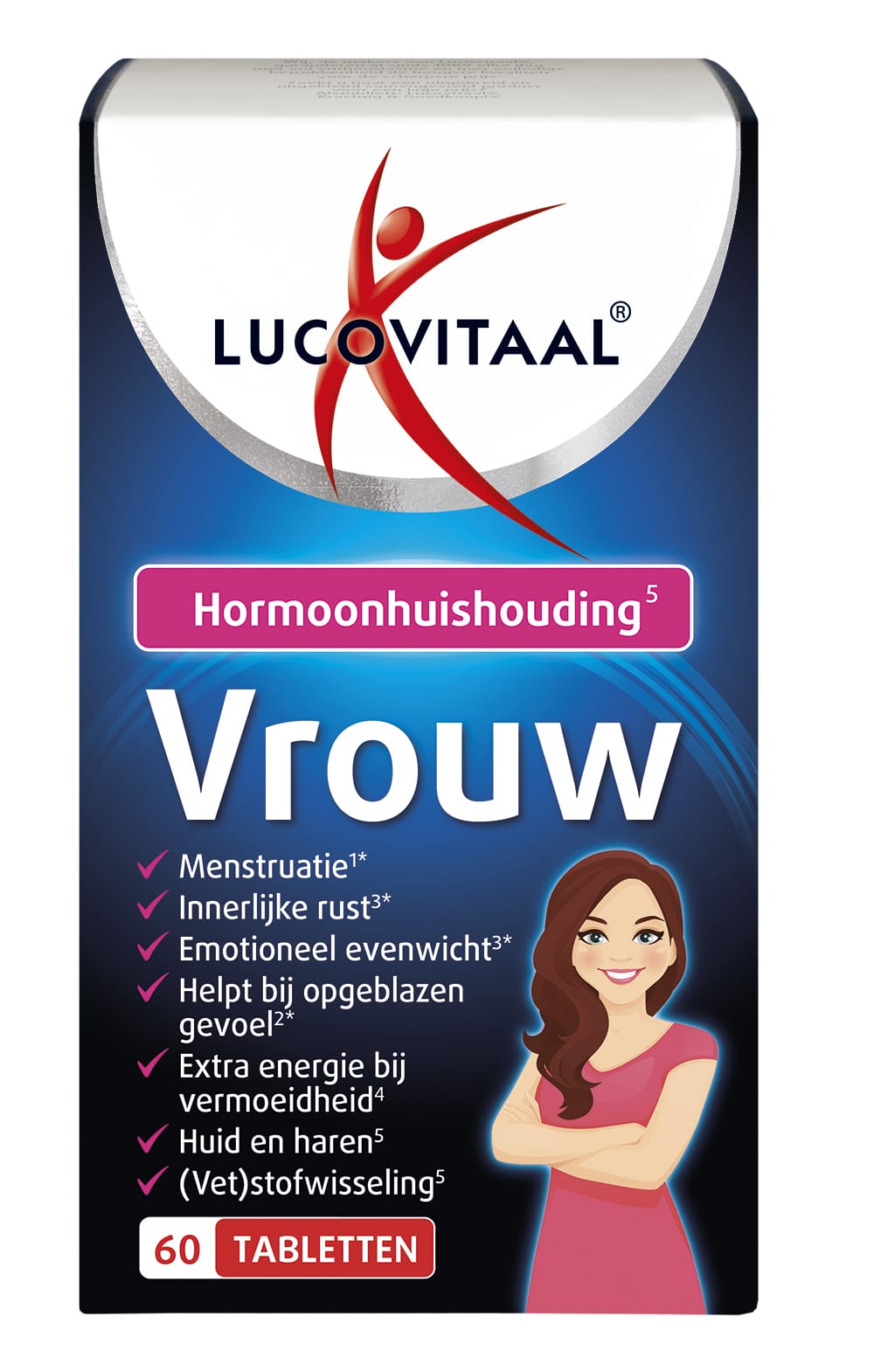 Lucovitaal Kruidenpreparaten 60.00 Tabletten Lucovitaal Hormoonhuishouding vrouw 60.00 Tabletten