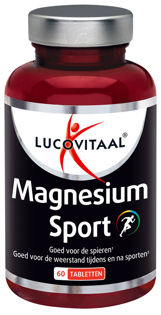 Lucovitaal Mineralen Enkel 60 Tabletten Lucovitaal Magnesium sport 60 Tabletten