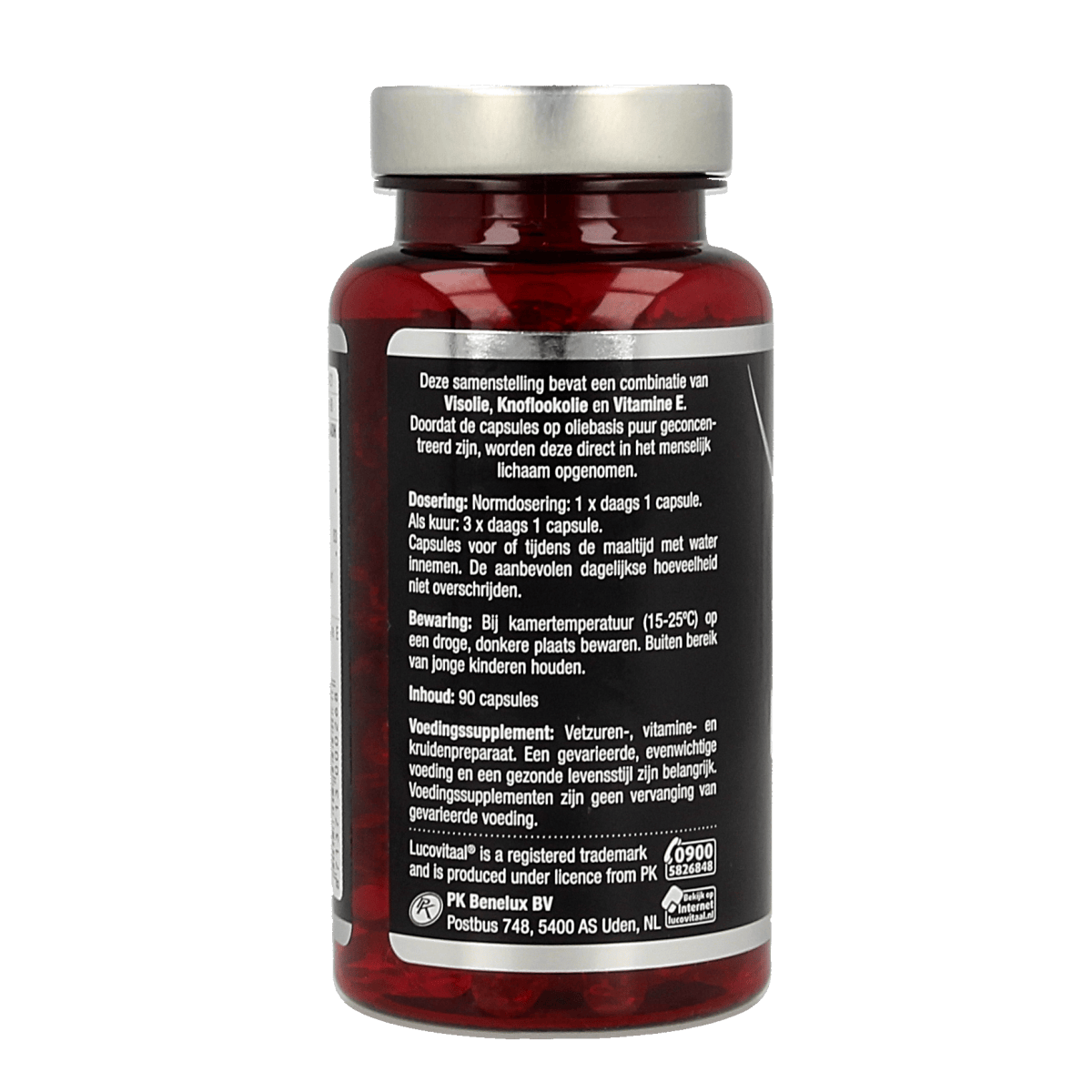Lucovitaal Vetzuren 90.00 Capsules Lucovitaal Visolie & knoflook 90.00 Capsules