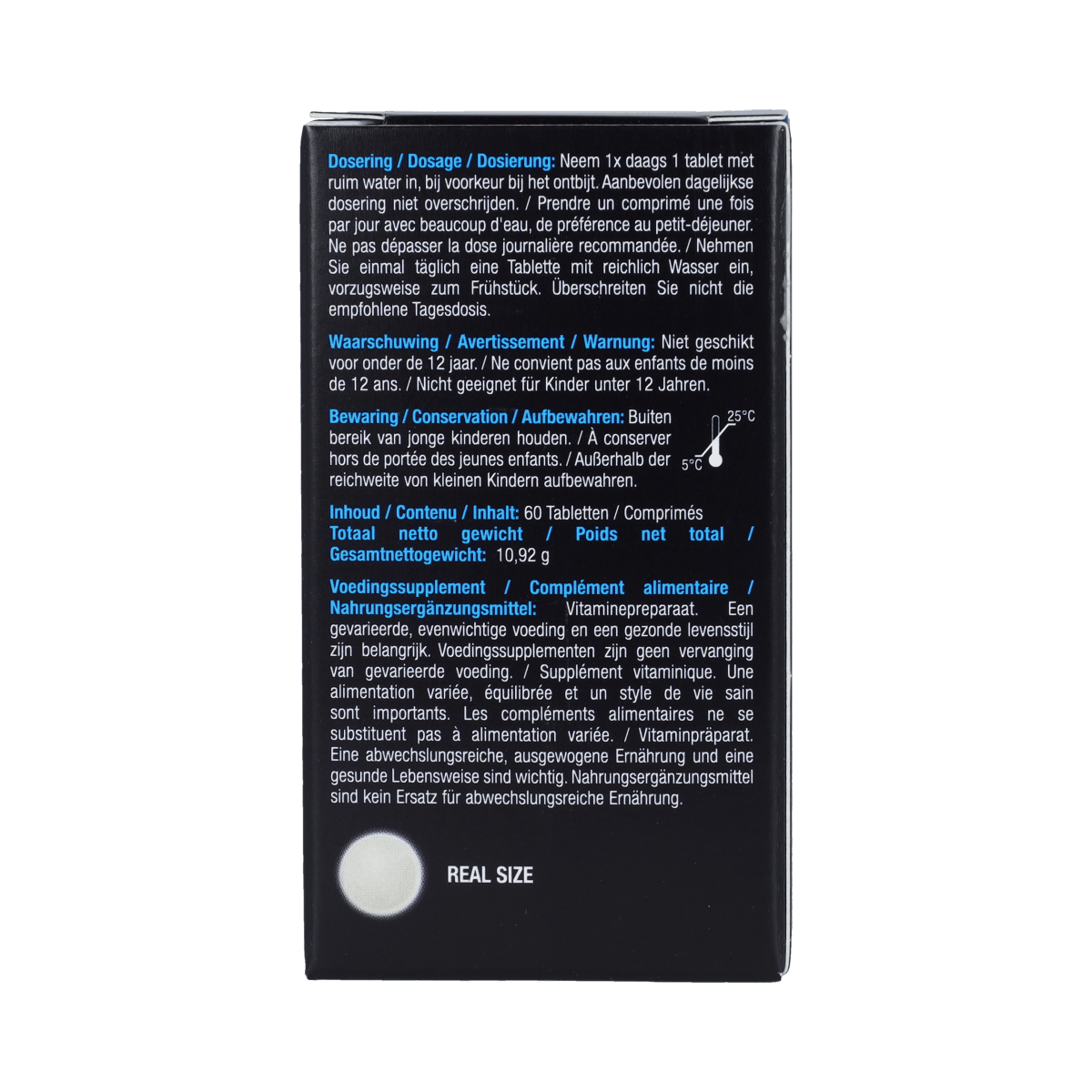 Lucovitaal Vitamine Enkel 60.00 Tabletten Lucovitaal Vitamine B12 100% 60.00 Tabletten