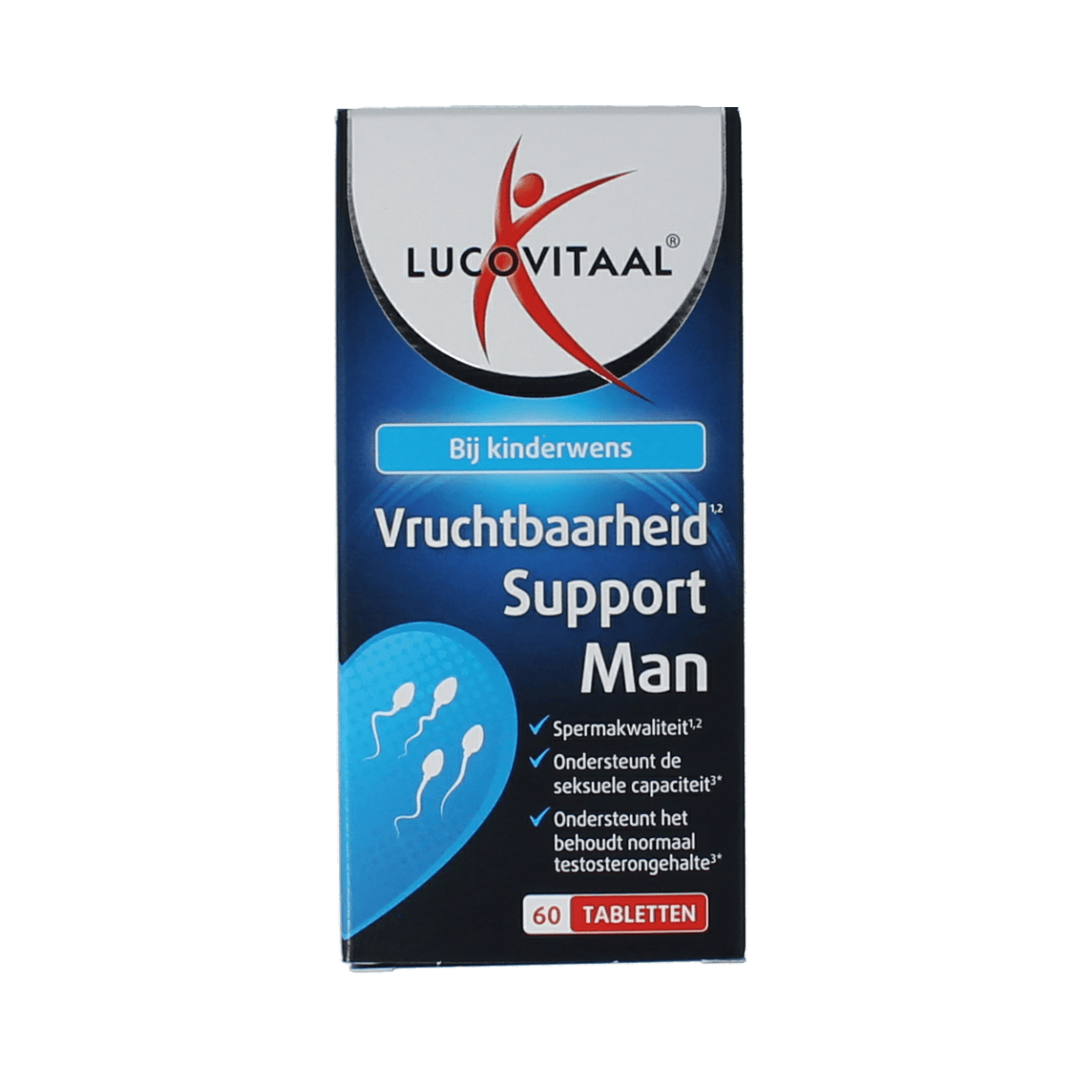 Lucovitaal Vitamine Multi 60.00 Tabletten Lucovitaal Vruchtbaarheid support man 60.00 Tabletten