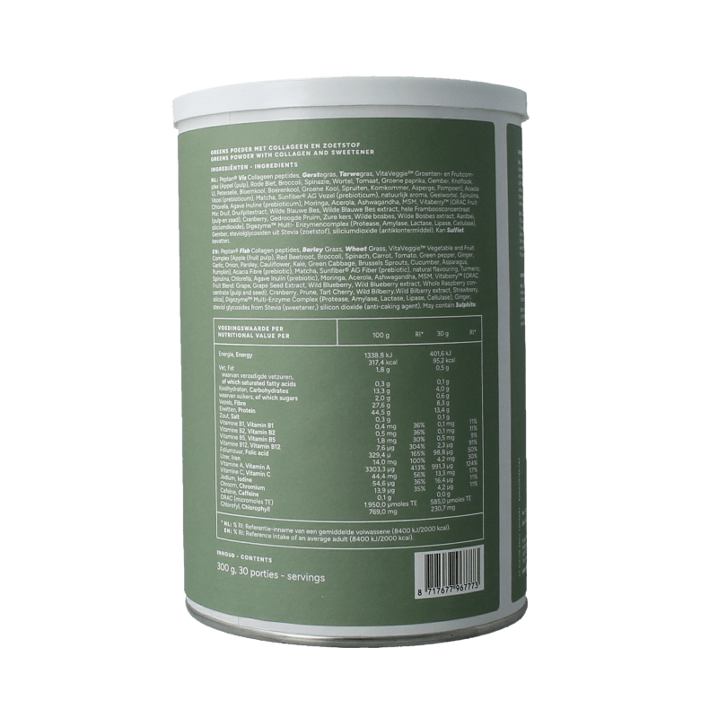Mattisson Kruidenpreparaten 300 Gram Mattisson Collagen collageen AlkaGreens poeder 300 Gram