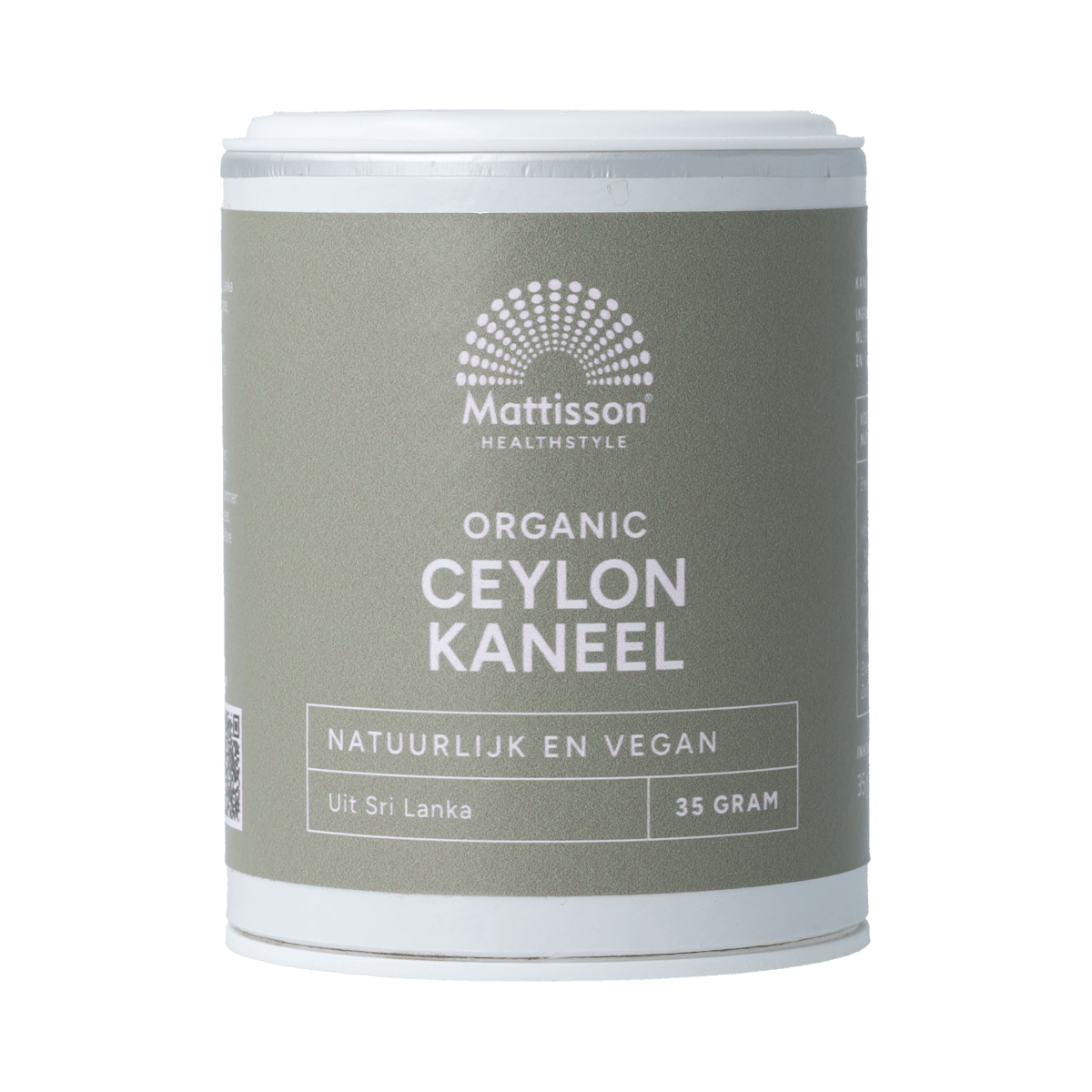 Mattisson Levensmiddelen 35.00 Gram Mattisson Organic Ceylon Kaneel 35.00 Gram