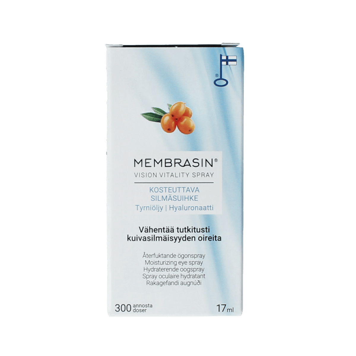 Membrasin Oogverzorging 17.00 Milliliter Membrasin Vision vitality spray 17.00 Milliliter