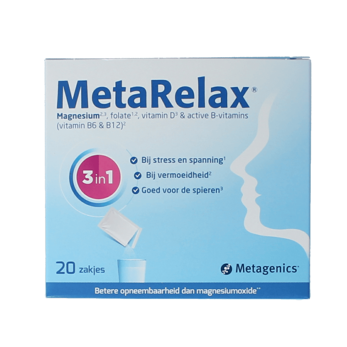 Metagenics Mineralen Multi 20.00 Sachets Metagenics Metarelax 20.00 Sachets