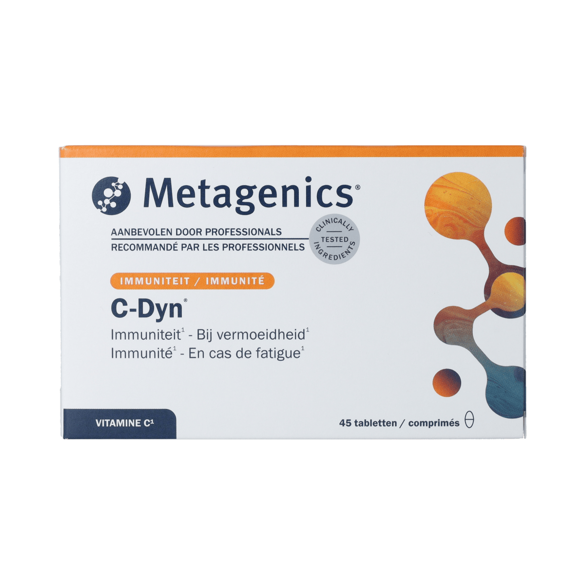 Metagenics Voedingssupplementen en Kruidenpreparaten 45.00 Tabletten Metagenics C-Dyn 45 tabletten 45.00 Tabletten