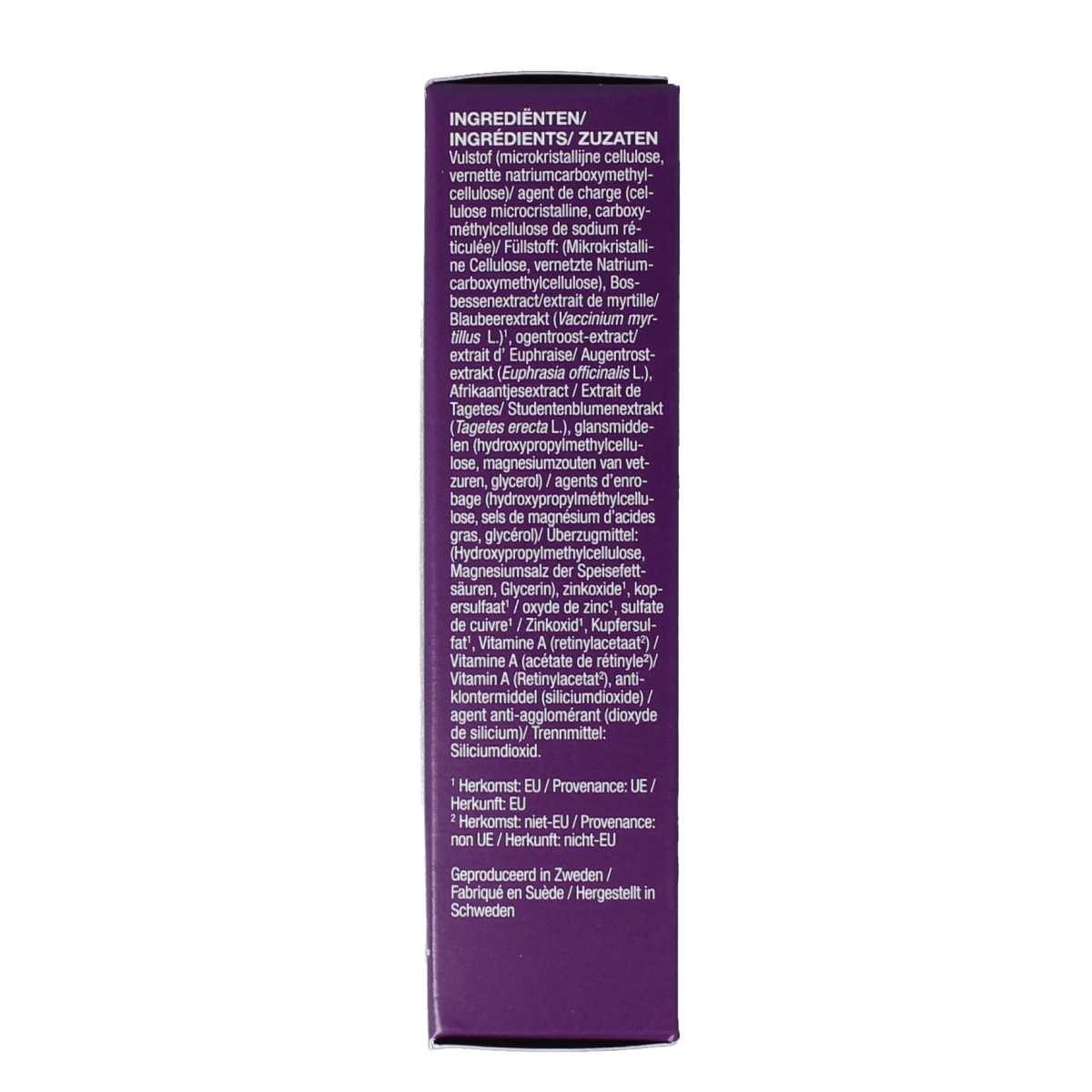 New Nordic Voedingssupplementen en Kruidenpreparaten 60.00 Tabletten New Nordic Blue berry eyebright 60.00 Tabletten