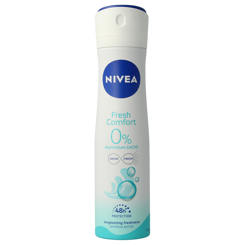 Nivea Deodorant 150 Milliliter Nivea Deodorant fresh comfort spray 150 Milliliter