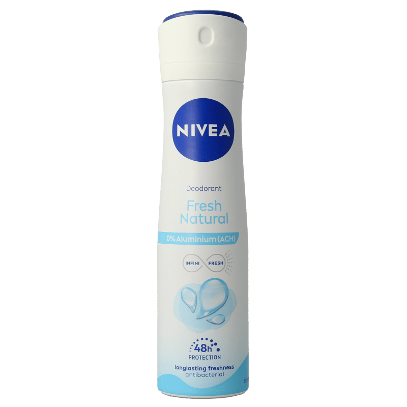 Nivea Deodorant 150 Milliliter Nivea Deodorant fresh natural spray female 150 Milliliter
